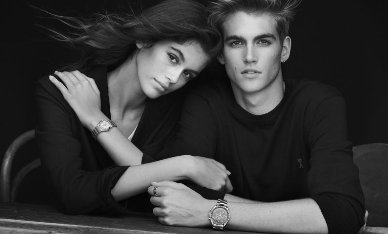 Kaia and Presley Gerber