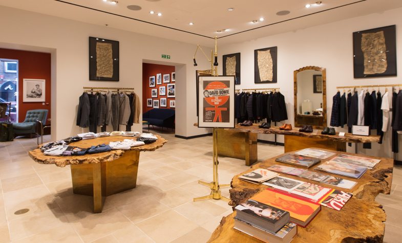 The Brummell Ones to Watch event was held at Paul Smith's Albermarle Street store