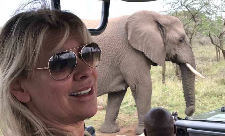 Françoise Malby-Anthony was this year awarded a Trophée de Francais de l'Etranger in recognition of her conservation work at Thula Thula