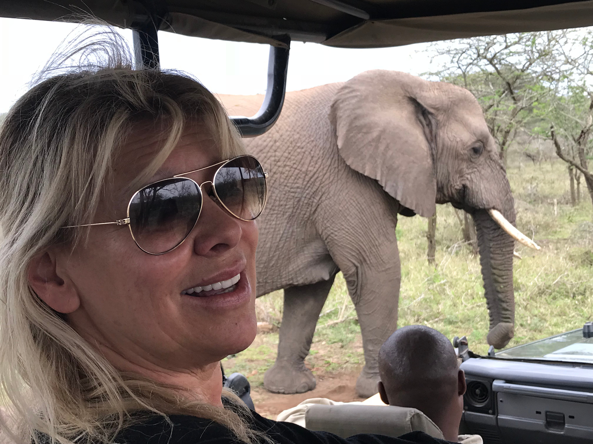 Françoise Malby-Anthony was this year awarded a Trophée de Francais de l'Etranger in recognition of her conservation work at Thula Thula