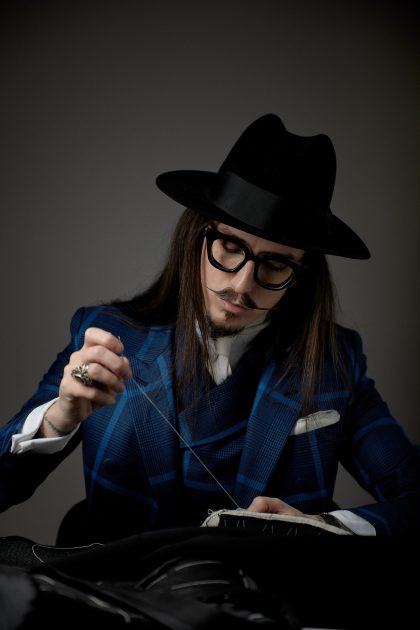 Joshua Kane, fashion designer and bespoke tailor