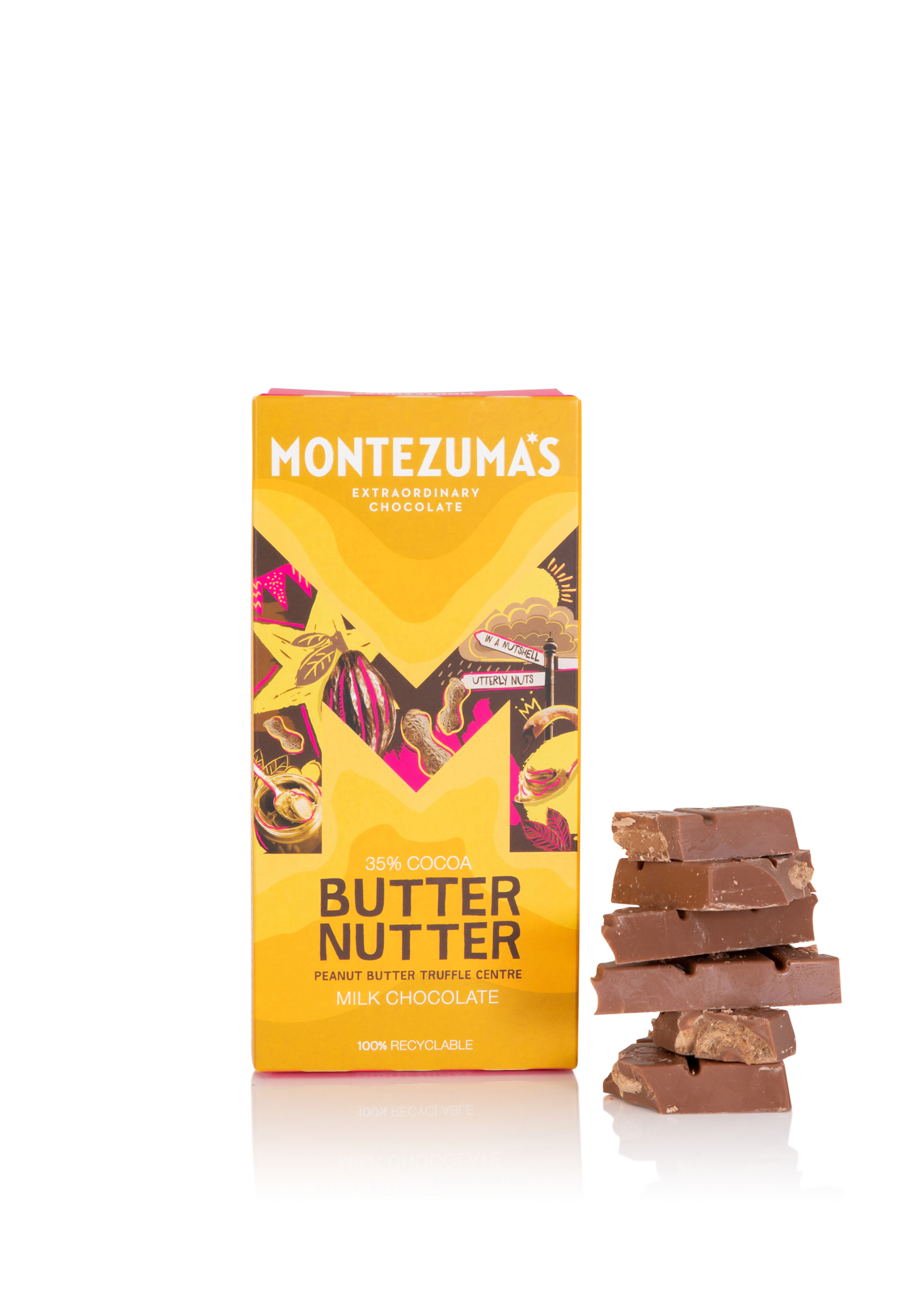 Montezuma's Butter Nutter, a favourite of Helen Pattinson