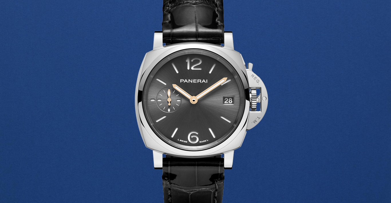 Night and day Panerai Luminor Piccolo Due Brummell