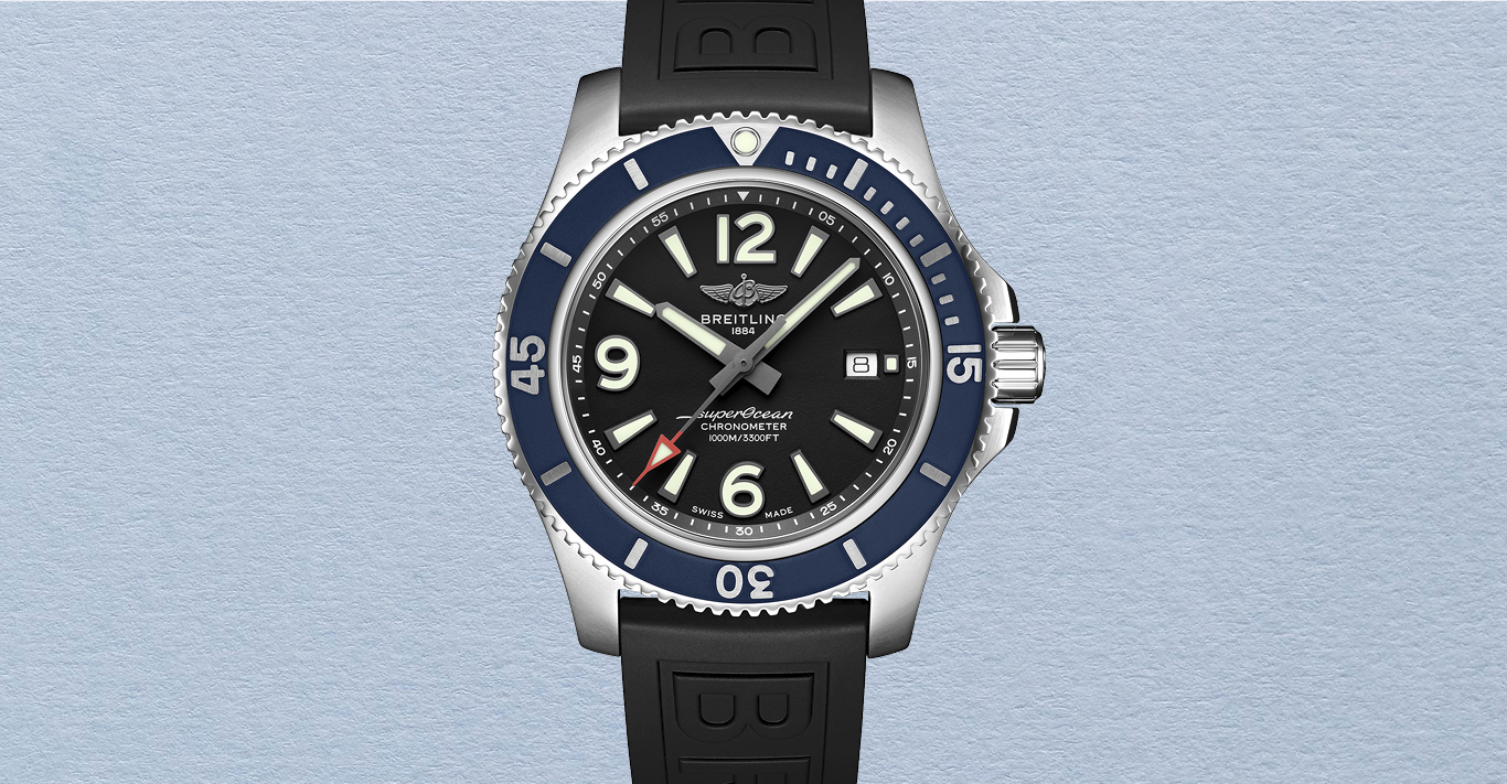 Breitling superocean best sale 44 mm