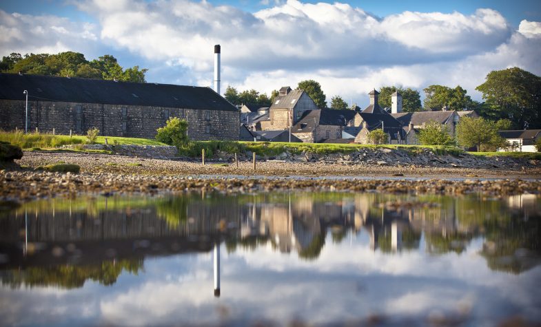 The Dalmore distillery in Alness