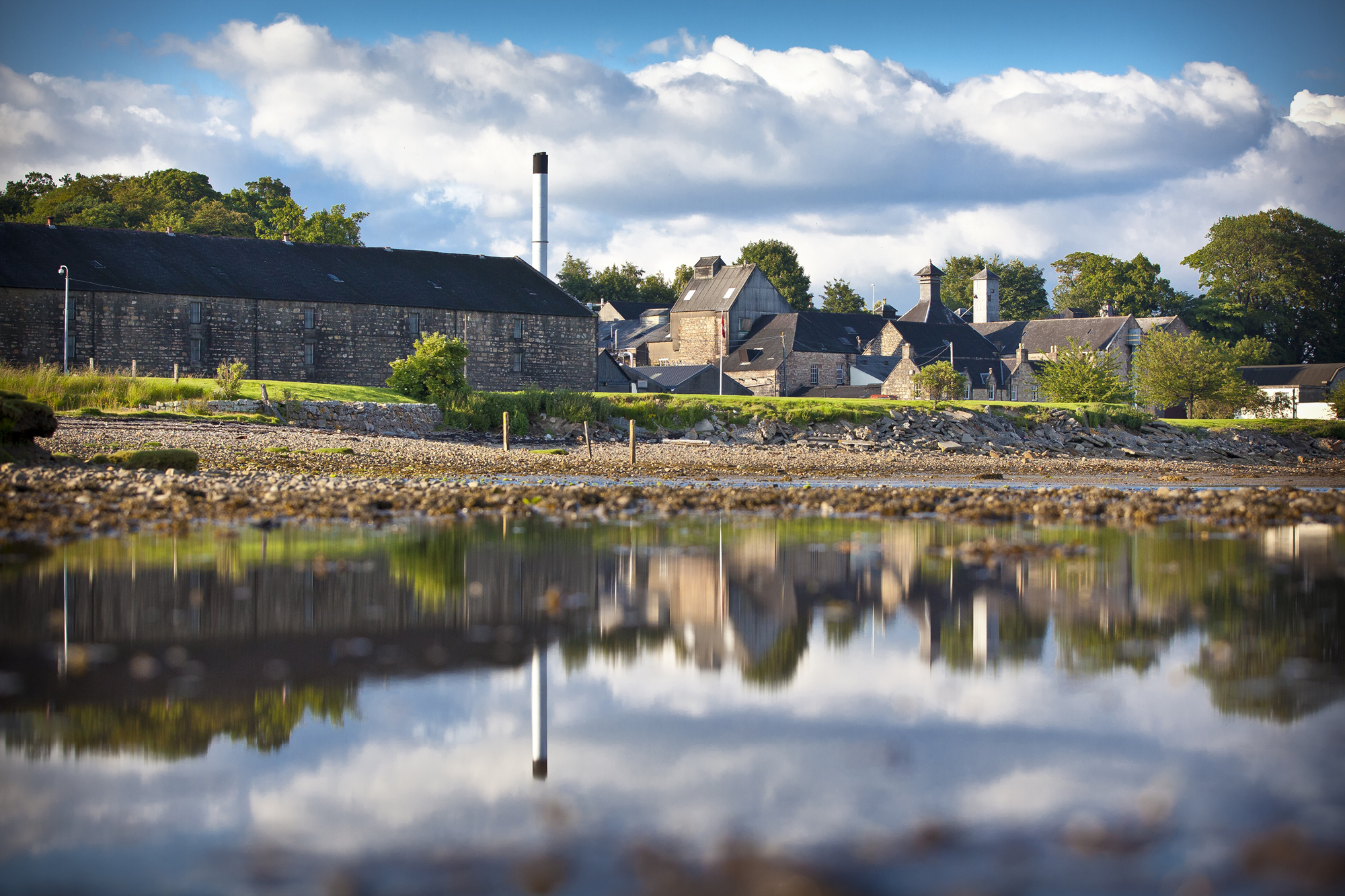 The Dalmore distillery in Alness