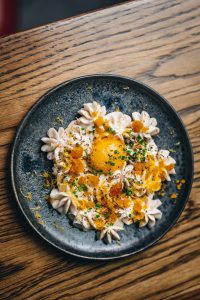 The irresistible Tarama with bottarga and egg yolk at Ino