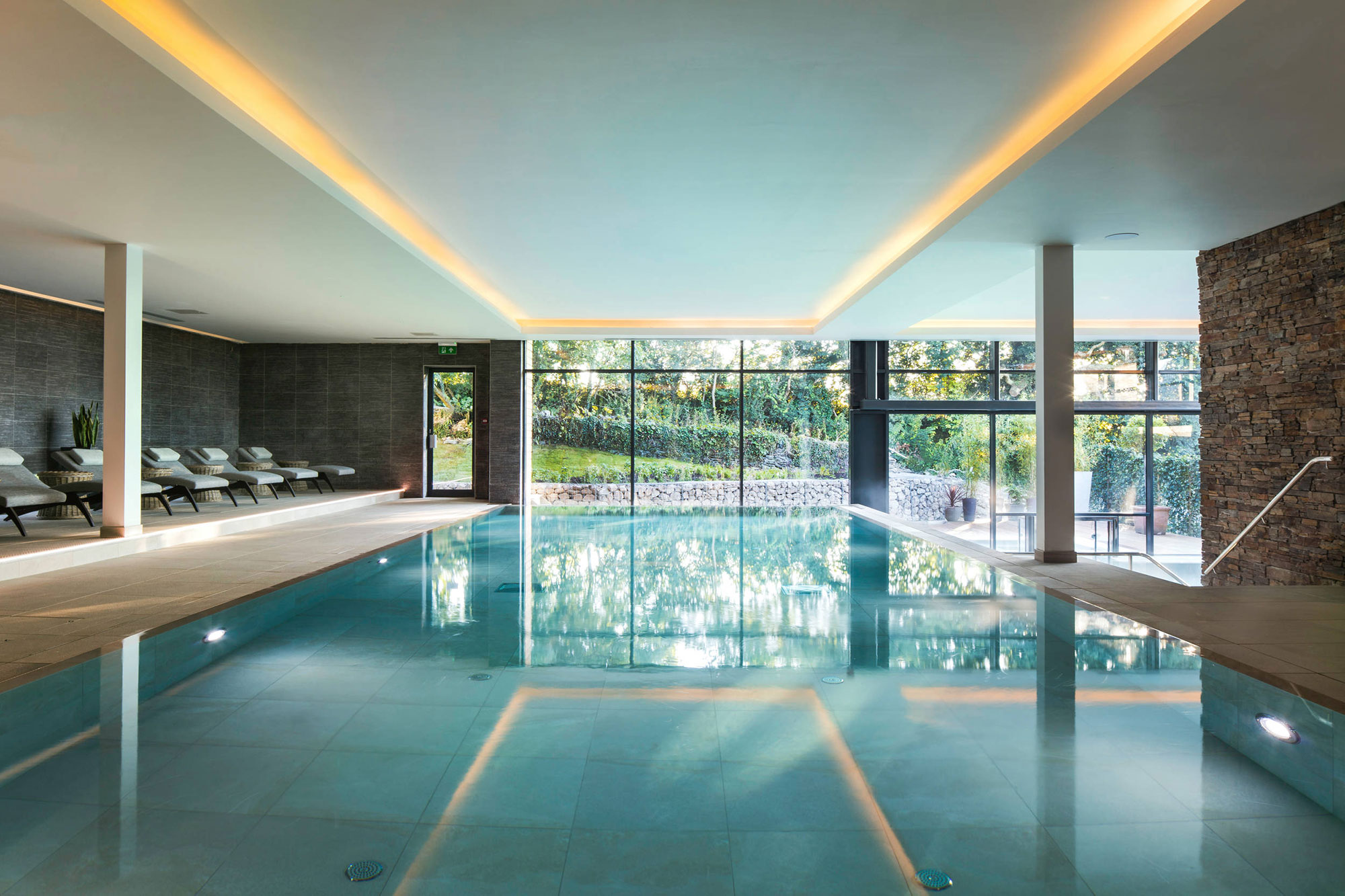 The award-winning spa at Boringdon Hall