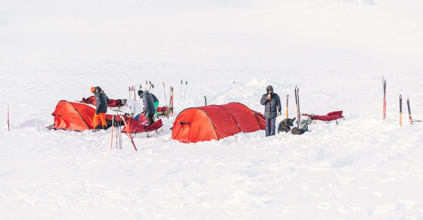 To complete any of the Shackleton Challenges, which involve camping in the elements, is a massive accomplishment