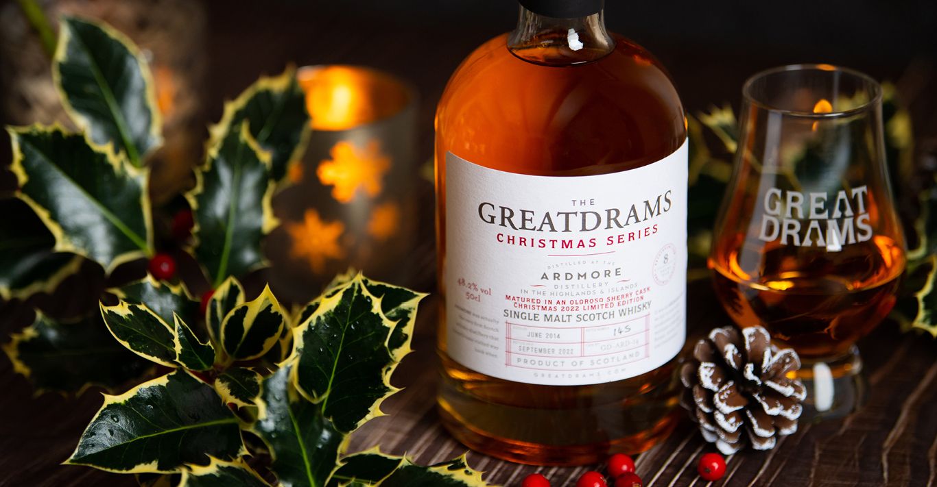 The Great Drams Christmas Series 8YO Ardmore