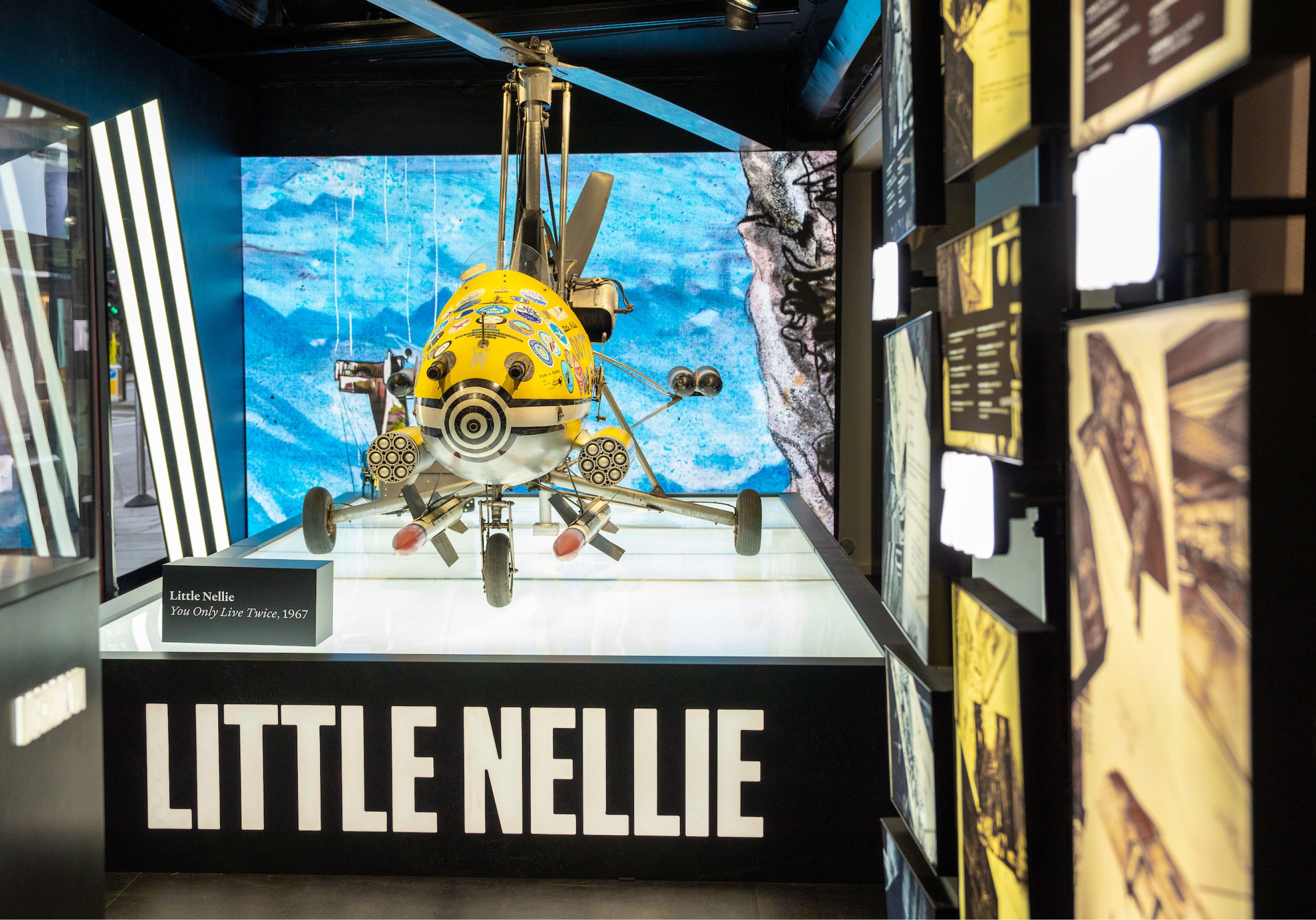 Little Nellie, the gyrocopter from You Only Live Twice