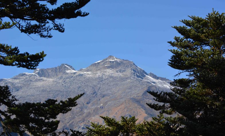 At 7500m, Gangkhar Puensum is the highest mountain in the world no one has summited, owing to the respect of Mahayana Buddhists for the deities they believe inhabit it. Indeed, Bhutan is a deeply spiritual country and the gin in question divine