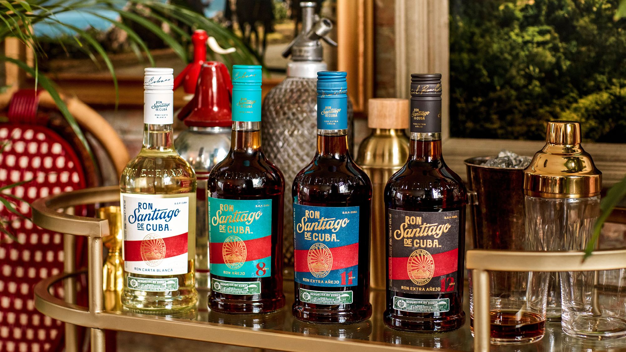 Georgi Radev uses the full range of Ron Santiago de Cuba rums, which are suited to different classic cocktails