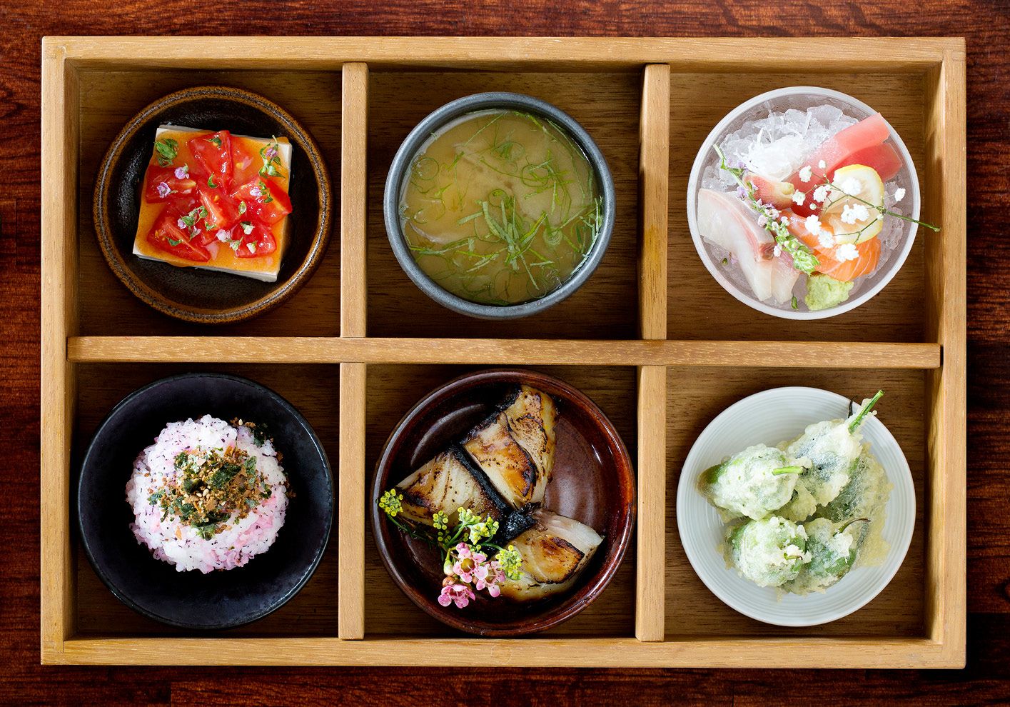 The Kyoto Nights menu is incredibly varied yet conveys a sense of perfect harmony befitting Japanese cuisine