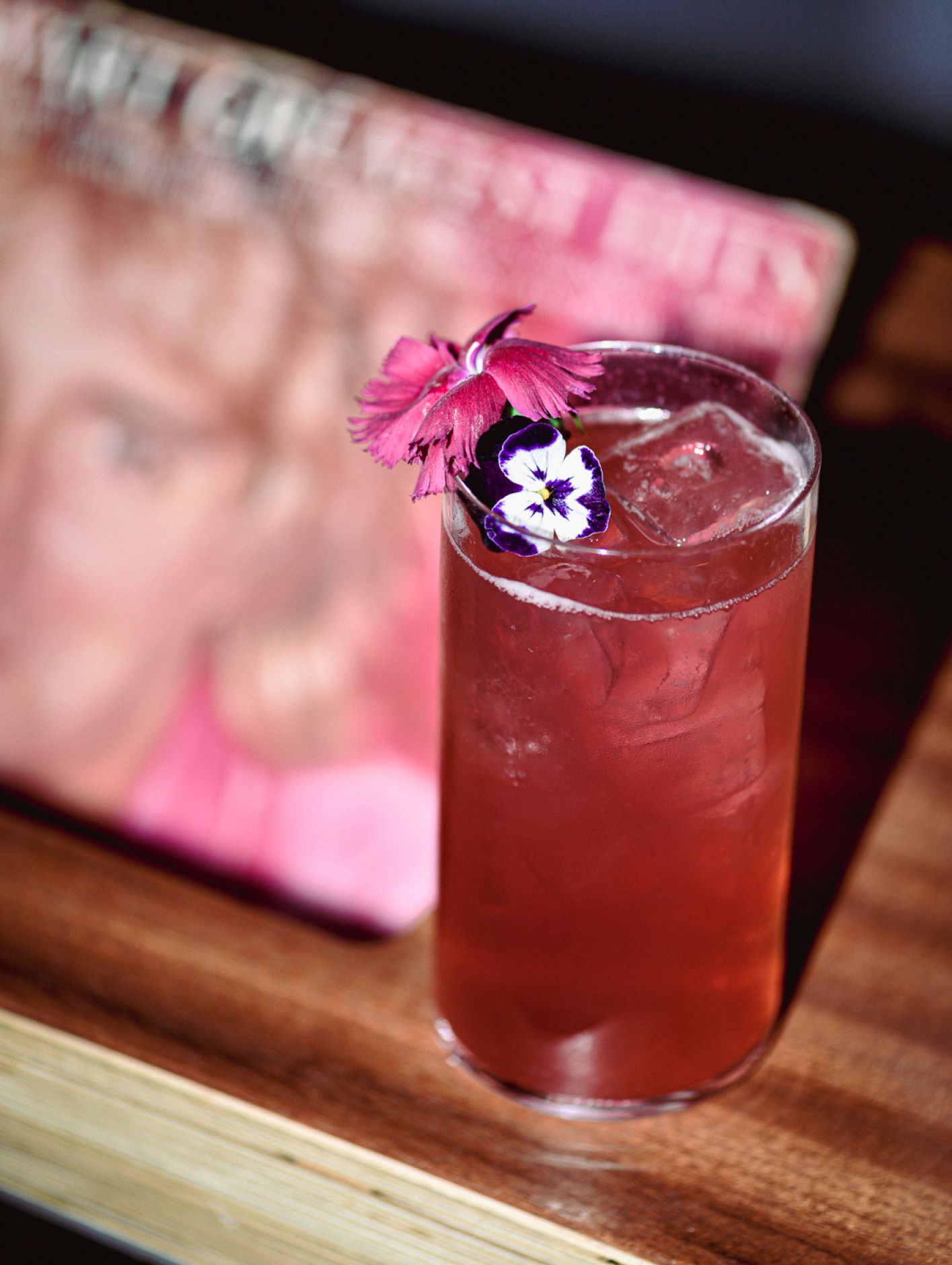 The Sakura Hai highball at Apothecary East