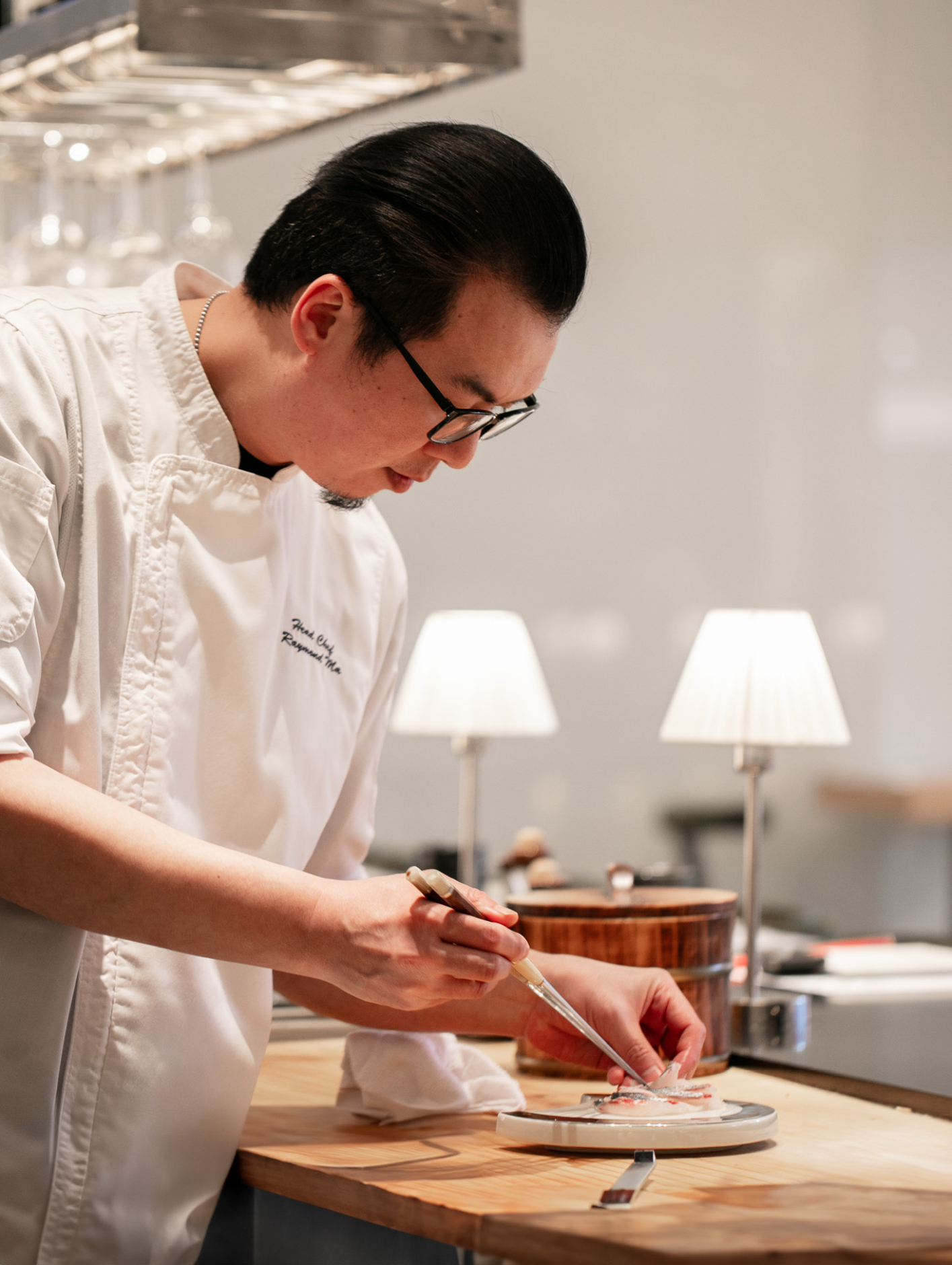 Raymond Ma, international head chef of the Aqua Restaurant Group