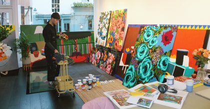 Maddox Gallery: artist in residence