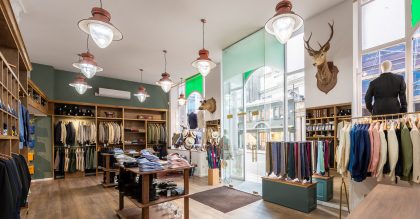 Oliver Brown's new store in the City of London