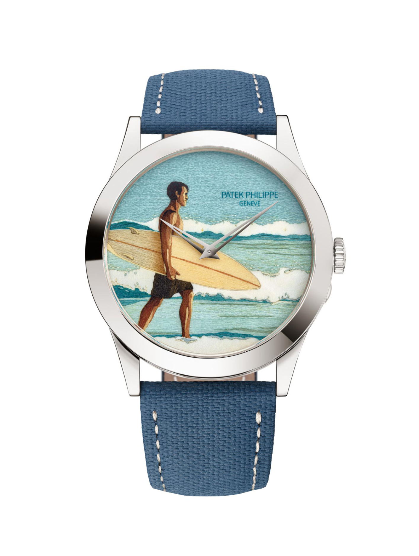 The Calatrava wristwatch “Morning on the Beach”