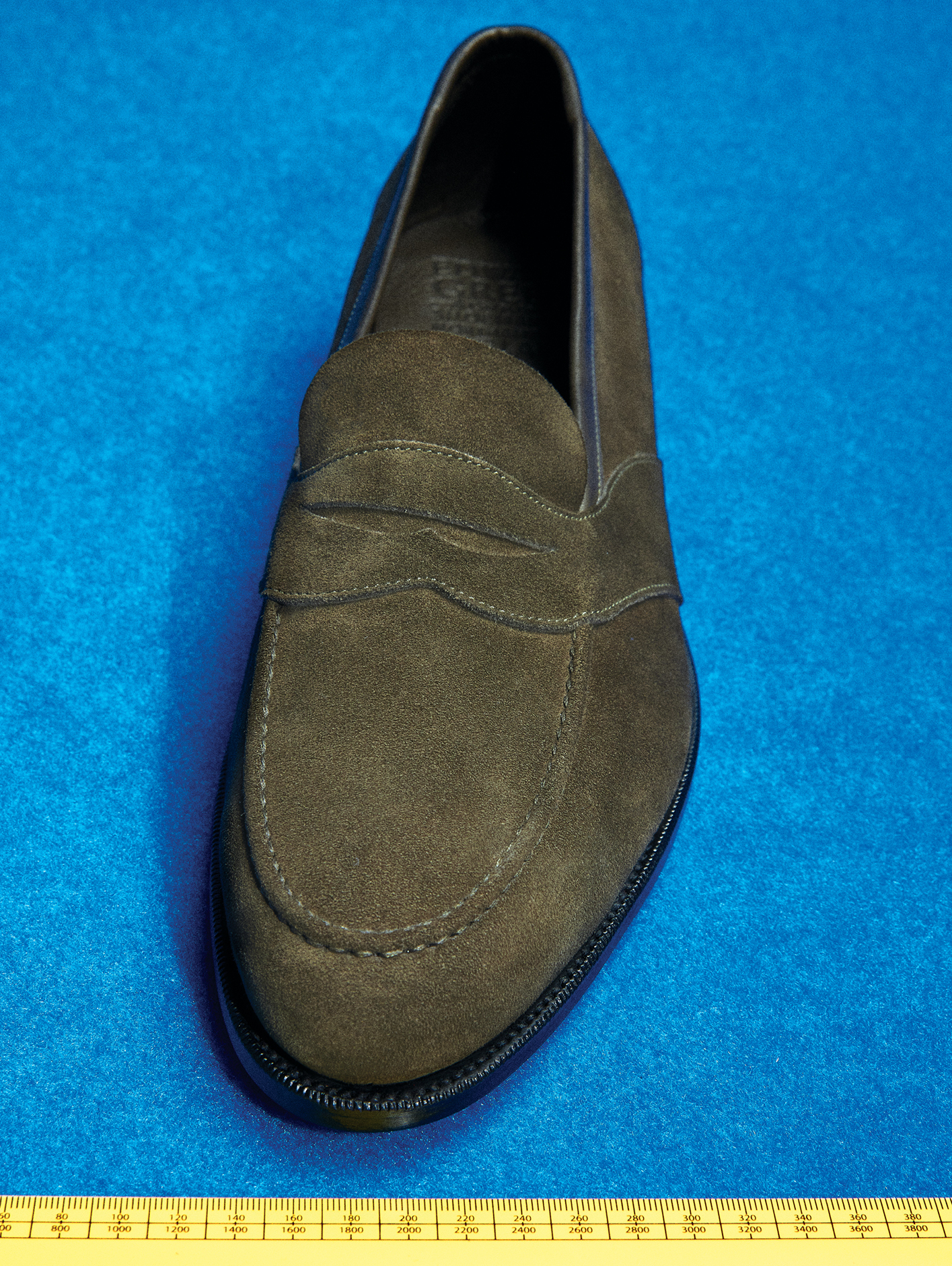 Montpellier unlined suede loafer (photo: Cameron Bensley)