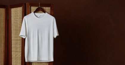 Sunspel’s silk cotton T-shirt, £245