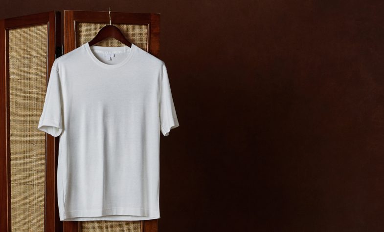 Sunspel’s silk cotton T-shirt, £245