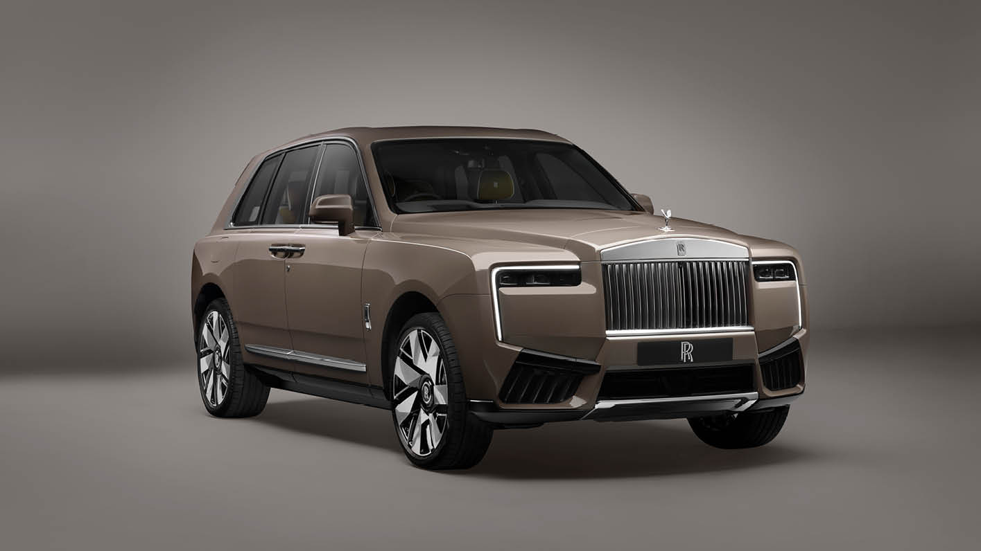 The modern city has informed the redesign of the Cullinan Series II’s exterior