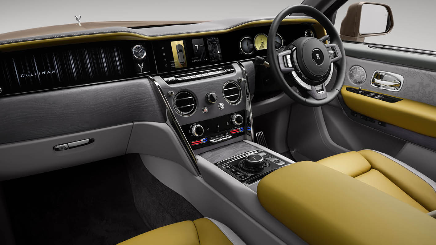 Spirit operating system features in the Cullinan Series II