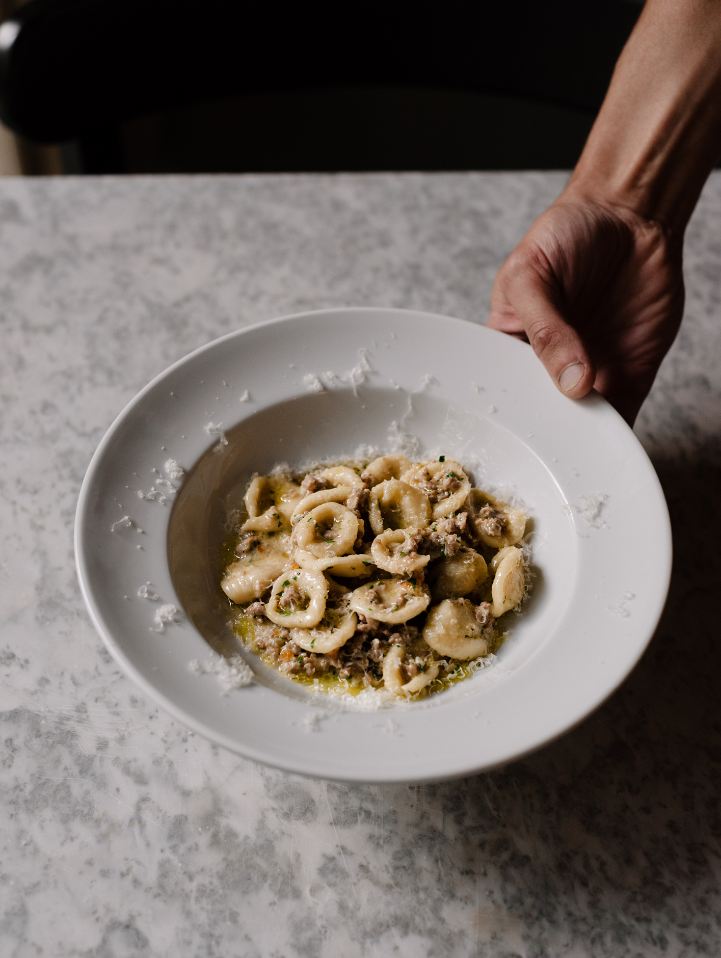 Pasta from the Archway Battersea menu