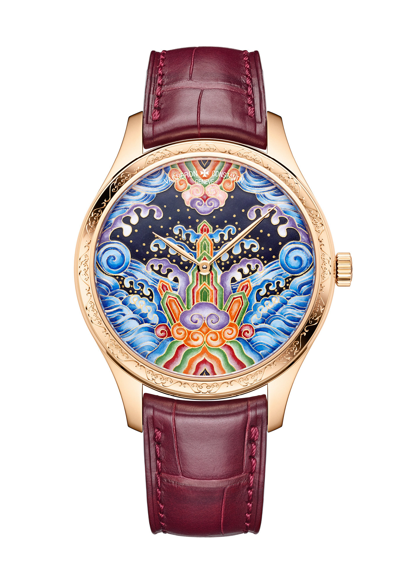 Vacheron Constantin's limited Métiers d’Art Eternal Flow model in pink gold