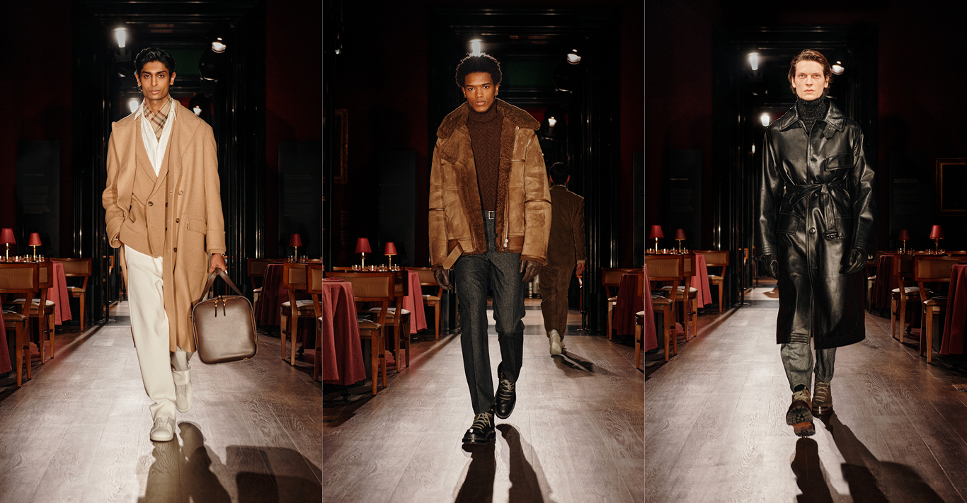 Dunhill’s autumn/winter 24 collection is the first designed by new creative director Simon Holloway