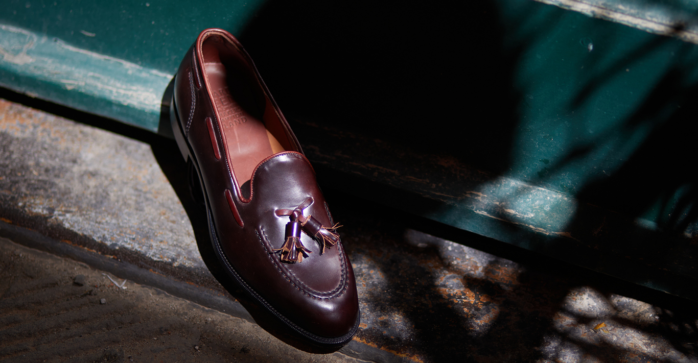 Edward Green’s unlined Greenwich loafer