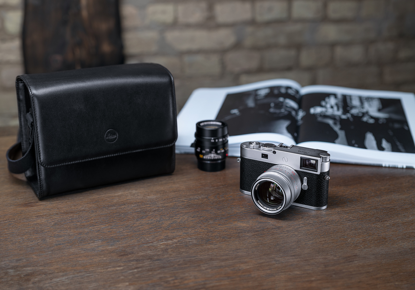 The silver edition of the Leica M11-P