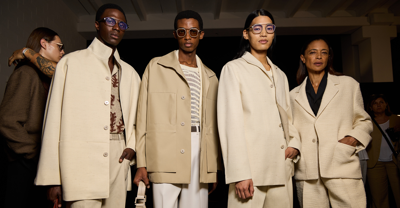 Zegna spring/summer 2025 backstage