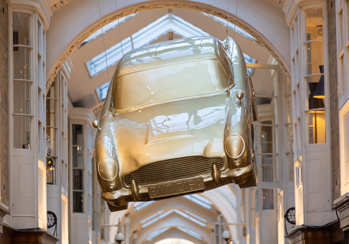 Aston Martin DB5 sculpture