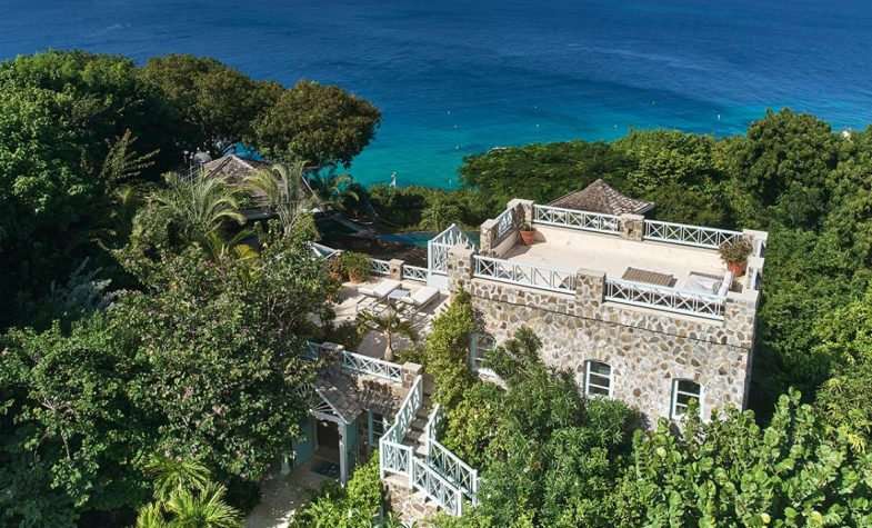 Greystone villa in Mustique