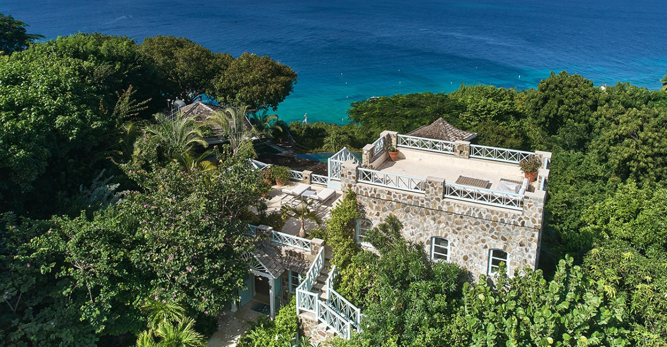 Greystone villa in Mustique