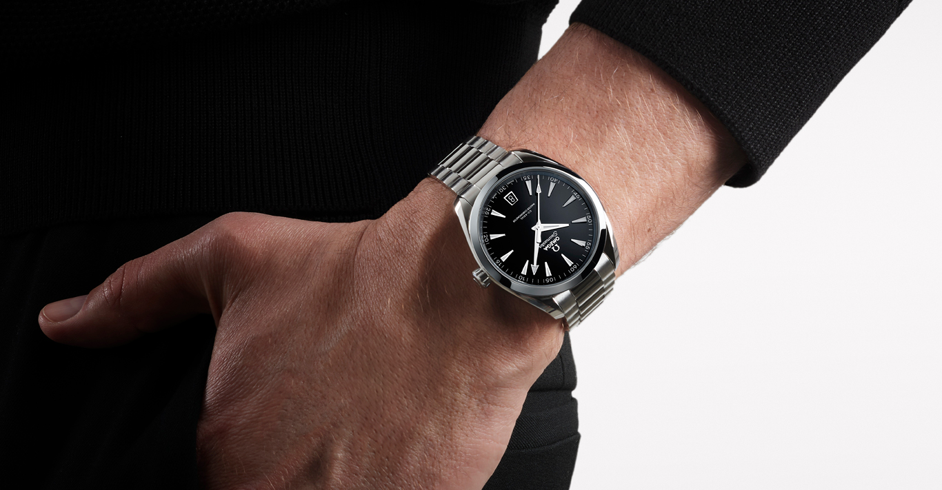 Omega's new Seamaster Aqua Terra comes in a modern yet timeless monochrome colourway