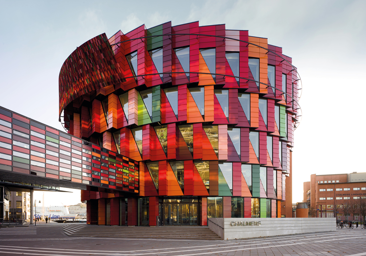 Gothenburg’s Kuggen building is a burst of colour