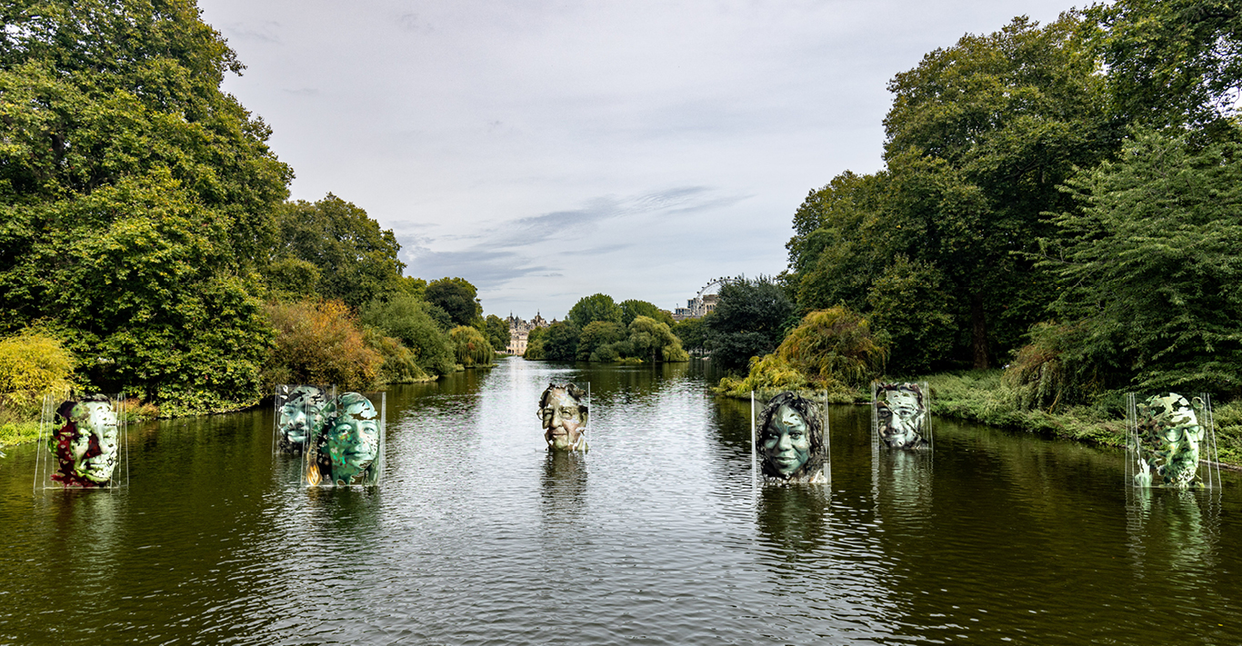 Luis Gomez de Teran’s artwork in St James’s Park