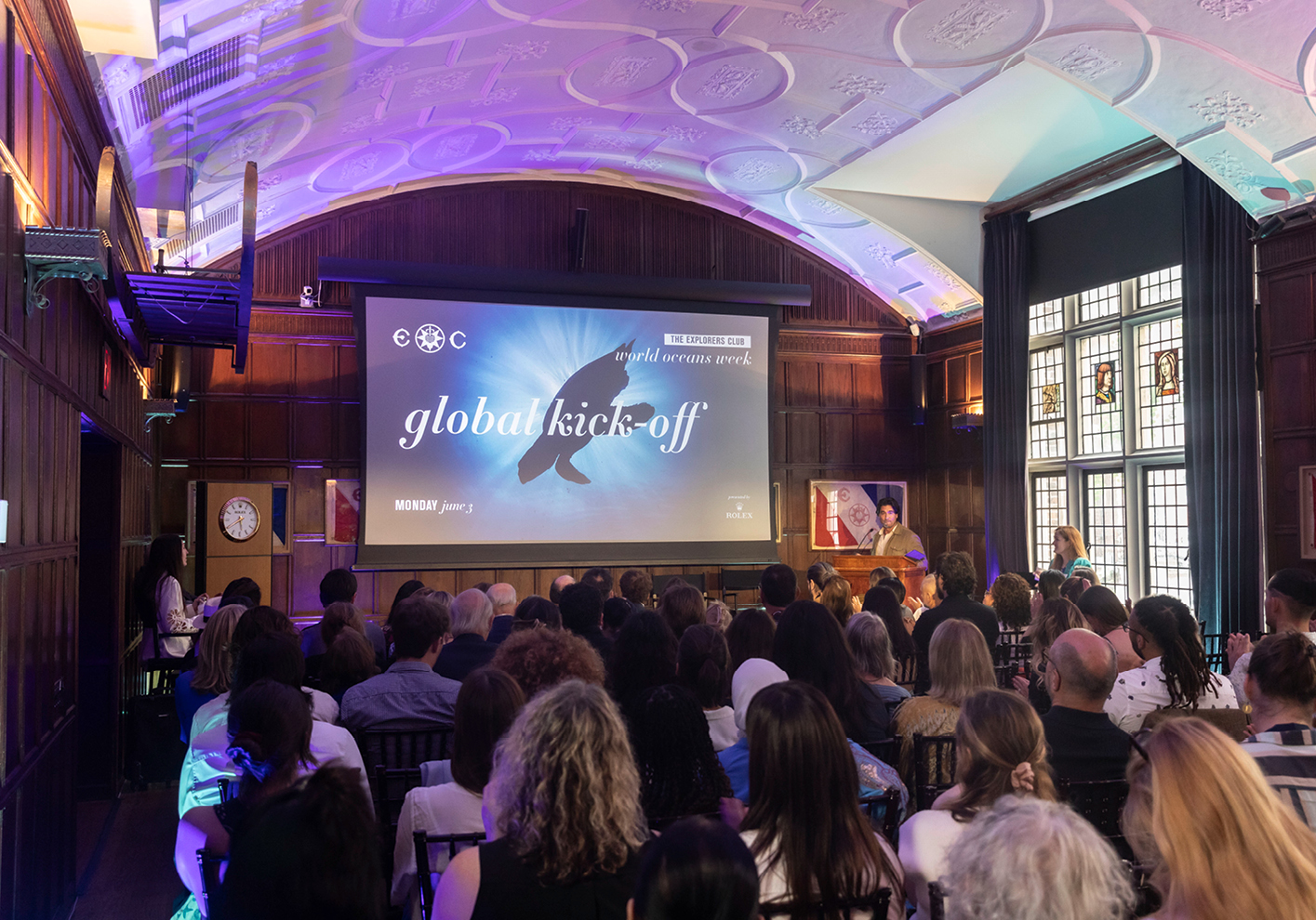 Explorers Club in New York during World Oceans Week 2024