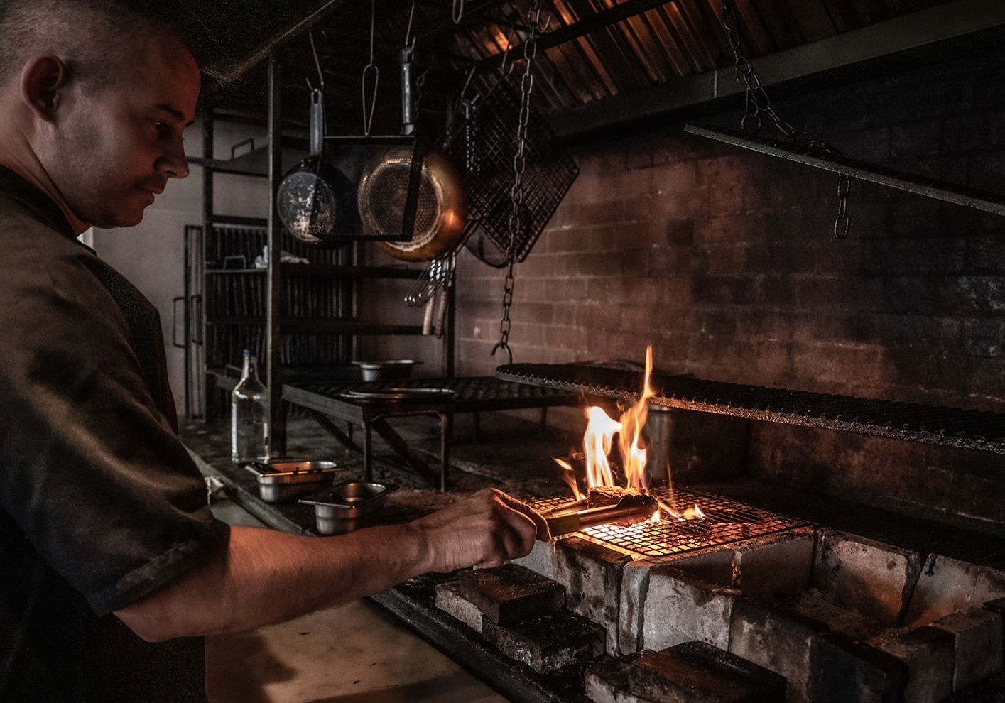 A chef at Zapote